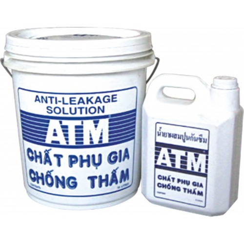 CHẤT PHỤ GIA CHỐNG THẤM " ATM " CHẤT PHỤ GIA CHỐNG THẤM " ATM "